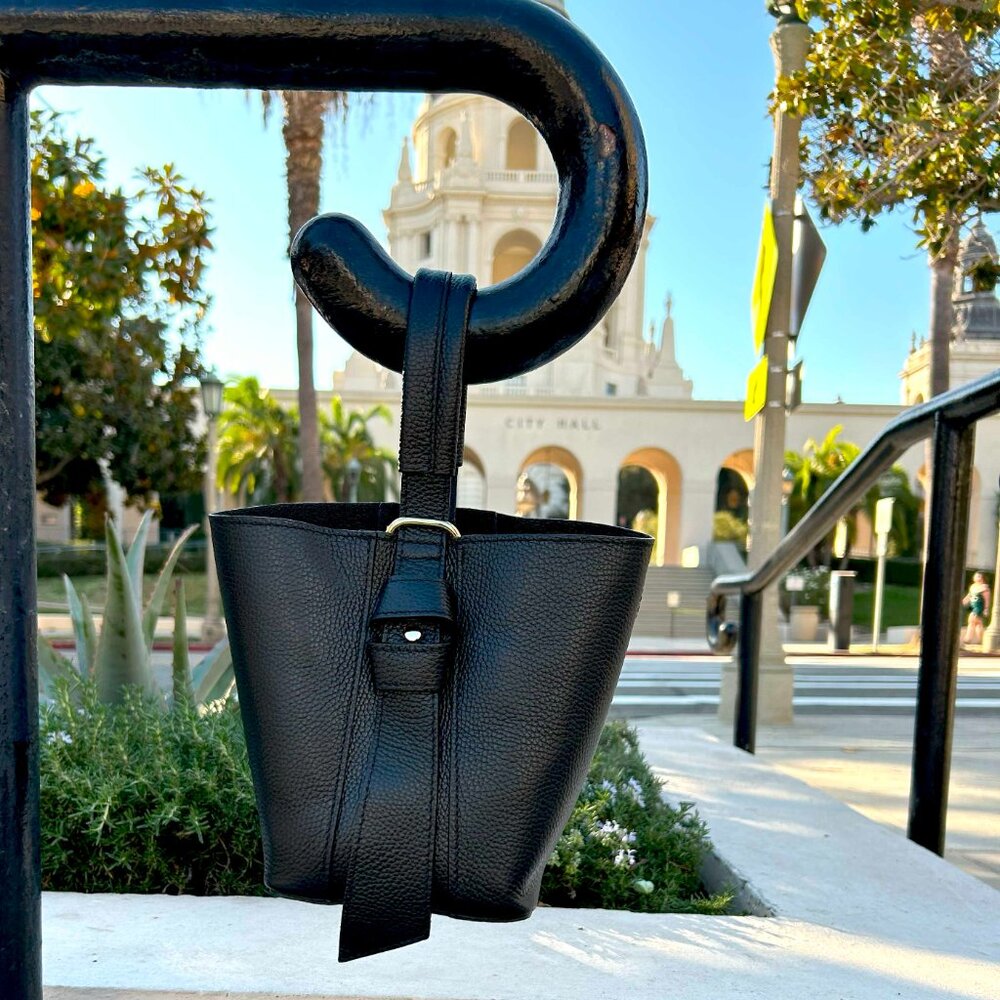 Aida Black Women’s Designer Handbag – Italian Leather Luxury Purse